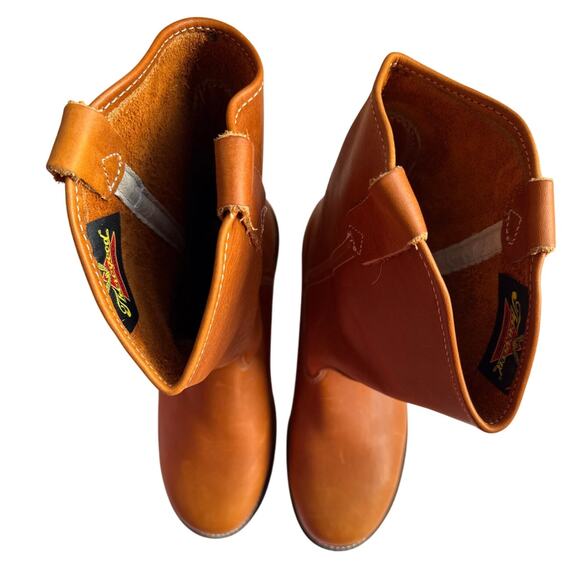 Thorogood Work Boots 11" Wellington Men's 10.5D Steel Toe, EH Leather 804-4205 - Picture 5 of 10